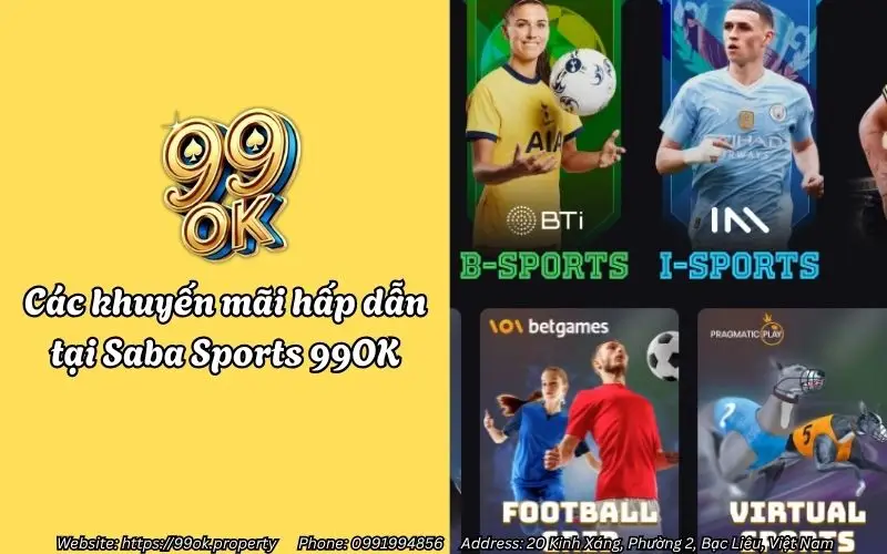 cac khuyen mai hap dan tai saba sports 99ok